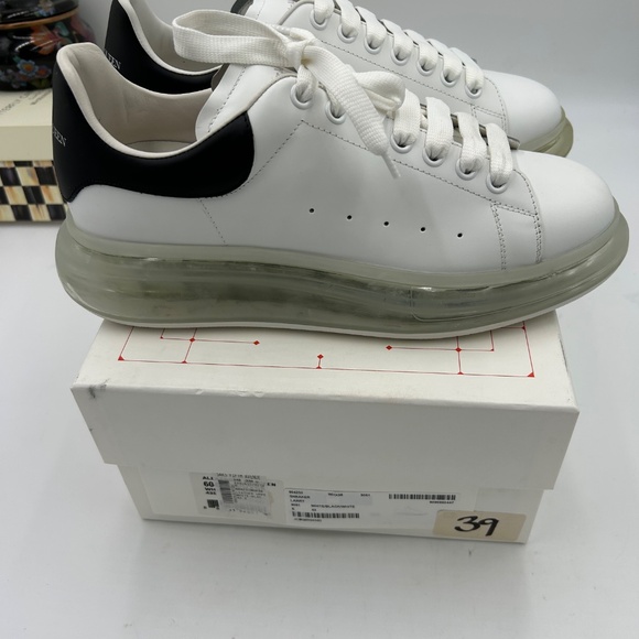 Men’s Alexander, McQueen clear sole chunky sneakers size 43 made in Italy - Picture 11 of 14